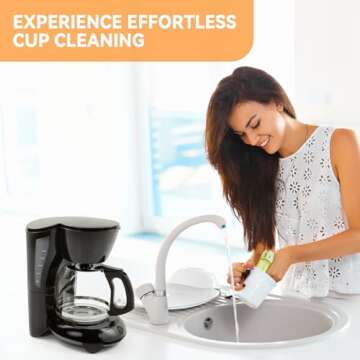 3 in 1 Cup Lid Gap Cleaning Brush Set, Multifunctional Bottle Cleaning Brush, Silicone Cup Lid Gap Cleaner, Home Kitchen Crevice Cleaning Tools (Multicolored)