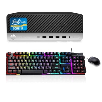 HP Elitedesk 800 G3 SFF with Intel i7 and 32GB RAM