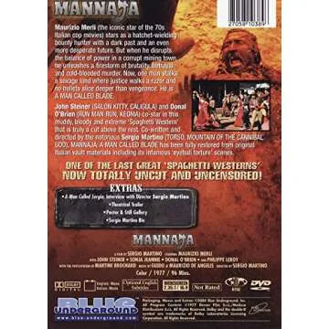 Mannaja - A Man Called Blade DVD - Classic Spaghetti Western Restored!