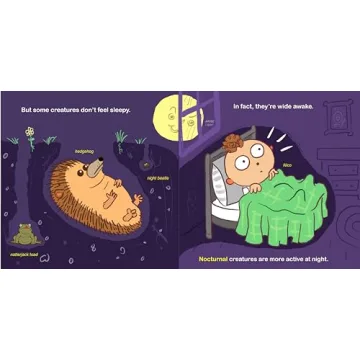 Nocturnal Nico Bedtime Picture Book for Adventurous Kids