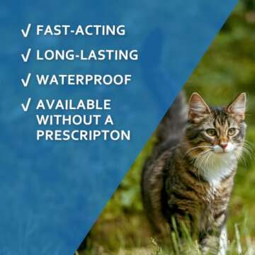 SENTRY Fiproguard for Cats, Effective Flea and Tick Treatment