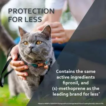 SENTRY Fiproguard Flea and Tick Prevention for Cats