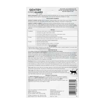 SENTRY Fiproguard Flea and Tick Prevention for Cats