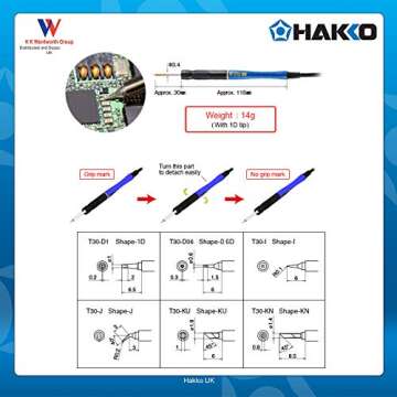 HAKKO FM2032-52 Solder Handpiece Conversion Kit