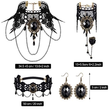 Vampire Costume Accessory Set for Halloween Parties