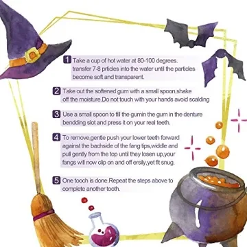 Vampire Costume Accessory Set for Halloween Parties