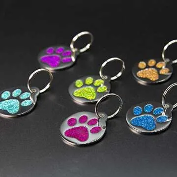 Engraved Pet Tag - Custom ID for Dogs & Cats