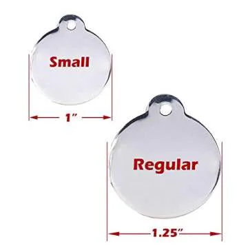 Engraved Pet Tag - Custom ID for Dogs & Cats