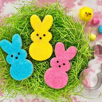 Ann Clark Cookie Cutters Easter Bunny Cookie Cutter, 4" Made in USA