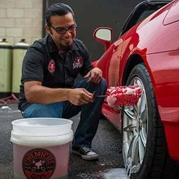 Chemical Guys ACC608 1 Pack Red Rocket Detailing Brush