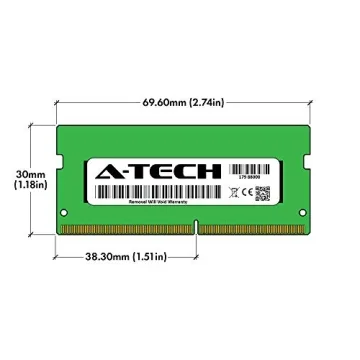 A-Tech 8GB DDR4 2400 MHz RAM Upgrade for Laptops