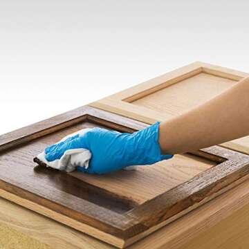 Minwax Gel Stain for Interior Wood Surfaces, ½ Pint, Chestnut