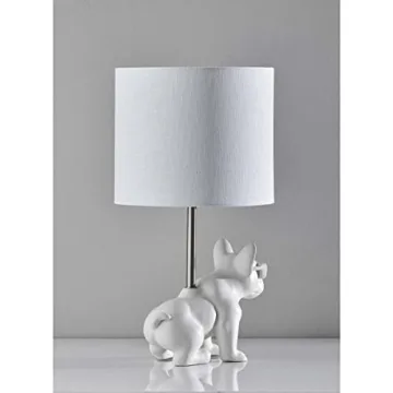 SIMPLEE ADESSO Sunny Dog Table Lamp for Pet Lovers