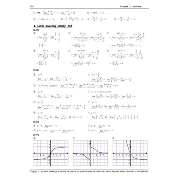 AP Calculus AB Workbook with Full Solutions for Mastery