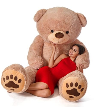 Giant 7 Foot Teddy Bear - Cuddly Comfort for All Ages!