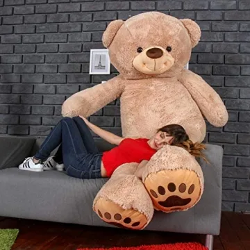 Giant 7 Foot Teddy Bear - Cuddly Comfort for All Ages!