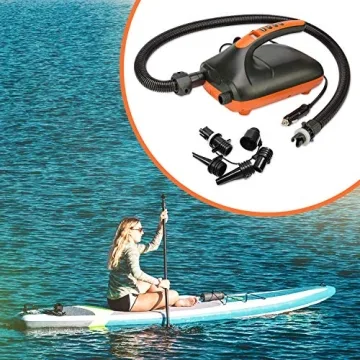 Tuomico 20PSI Electric Air Pump for Paddleboards and More
