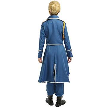 miccostumes Women's Costume Officer Military Cosplay Uniform Overcoat Pants And Train