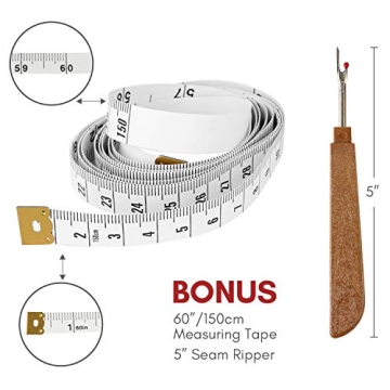 Heavy Duty 8 Inch Fabric Scissors for Sewing and Crafting