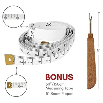 Heavy Duty 8 Inch Fabric Scissors for Sewing and Crafting