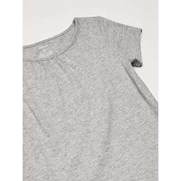 Carter's girls 2-pack Tees Shirt, Navy/Grey, 8 US