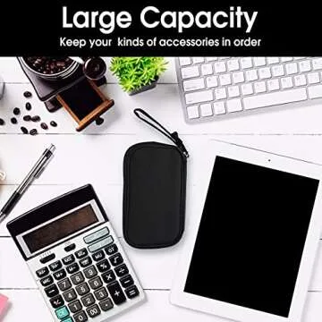 Tildaks Portable Electronic Organizer Pouch for Travel