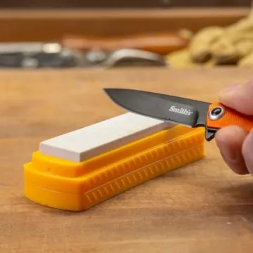 Smith's Natural Arkansas Stone - Premium Knife Sharpener