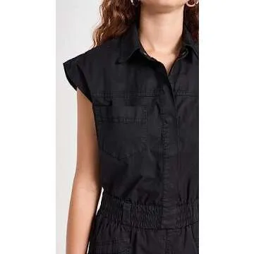 Pistola Denim Women's Rosie Mini Dress, Fade to Black, XS