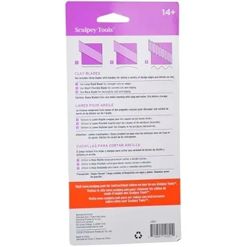 Sculpey Clay Cutter Set with Flexible and Rigid Blades