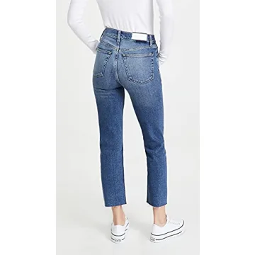 RE/DONE Comfort Stretch High Rise Stove Pipe Jeans for Women