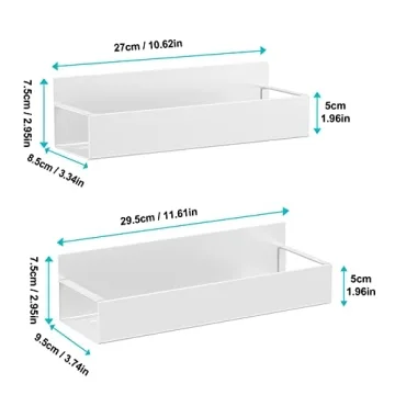 Vetacsion Magnetic Spice Racks for Organized Kitchens