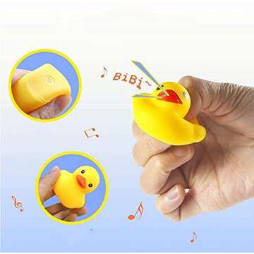 Umbresen Yellow Rubber Ducks - Cute Bath Toys for Kids