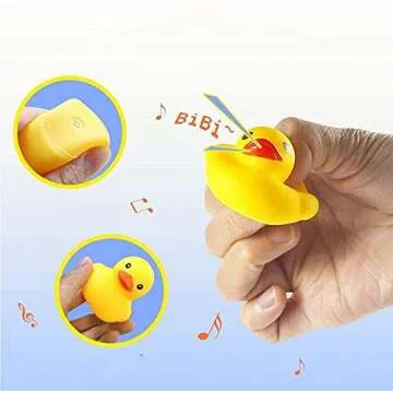Umbresen Yellow Rubber Ducks - Cute Bath Toys for Kids