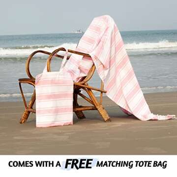 Folkulture Beach Towel - Quick Dry, Sandproof, Perfect for Summer