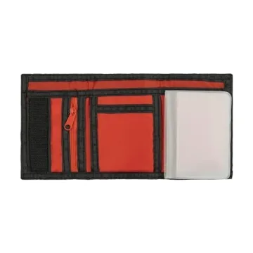 PUMA Kids' Red & Black Trifold Wallet - Stylish