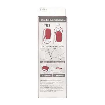 KISS imPRESS No Glue Mani Press On Nails, Color, 'Peanut Pink', Pink, Short Size, Squoval Shape, Includes 30 Nails, Prep Pad, Instructions Sheet, 1 Manicure Stick, 1 Mini File