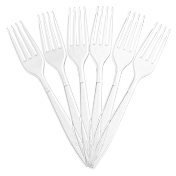 Embellish Heavy Duty Plastic Forks for All Occasions