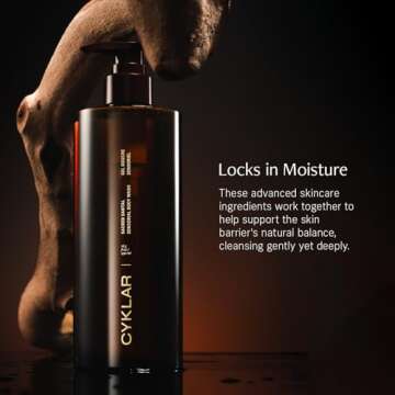 CYKLAR Sensorial Body Wash and Sacred Santal Cleanser