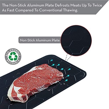 QIZRON BBQ Defrosting Tray - Quick Thawing Solution