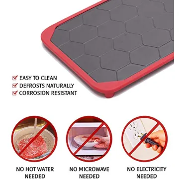 QIZRON BBQ Defrosting Tray - Quick Thawing Solution