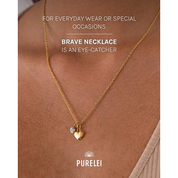 Purelei Brave Necklace - 18K Gold Adjustable Jewelry