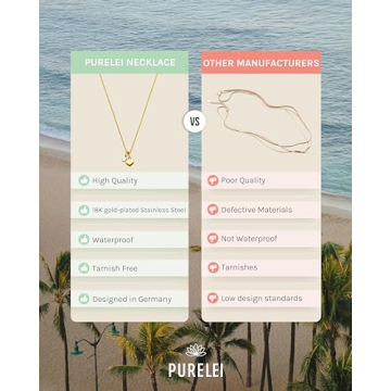 Purelei Brave Necklace - 18K Gold Adjustable Jewelry