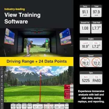 Eye XO2 Golf Launch Monitor - Ultimate Indoor Simulation