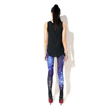Sister Amy Girl Galaxy Printed Footless Tights for Spring