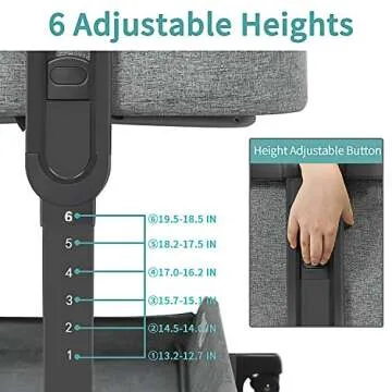 AMKE Baby Bassinets, Bedside Sleeper for Baby,All mesh Baby Crib Portable Bassinets for Safe Co-Sleeping, Safe Adjustable Baby Bed for Baby Infant Newborn Girl Boy