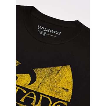 Wu-Tang Clan Classic Yellow Logo T-Shirt for Fans of All Ages