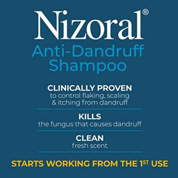 Nizoral Anti-Dandruff Shampoo, 7 Fl Oz (Pack of 2)
