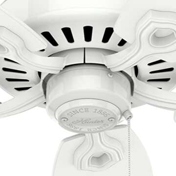 Hunter 53240 Builder Elite Indoor Ceiling Fan - 52 Inch