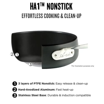 All-Clad HA1 Nonstick Fry Pan for Perfect Cooking Every Time