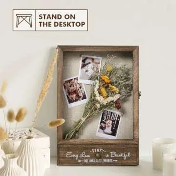 Stylish AW BRIDAL Shadow Box for Precious Memories